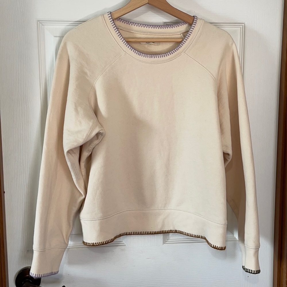 Madewell ivory sweater